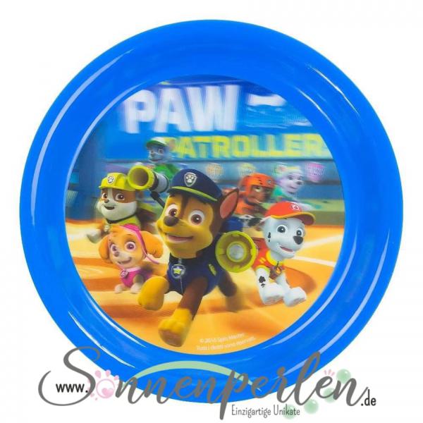 Kinder Plastikteller 3D Paw Patrol